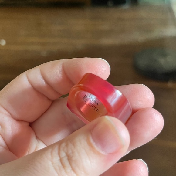 EUC Dara Ettinger Pink Druzy Quartz Ring - Picture 4 of 5